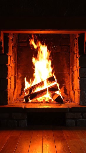 Fireplace & Heavy Rain 🌧️🔥 | Cozy Rain and Fire Sounds for Sleep