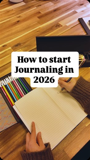 How to start journaling in 2026. Starting (and committing) to a daily ritual can sometimes seem daunting. Spending 5 to 10 minutes a day away from your devices and slowing down can make a huge difference. Here are 3 ways to turn journaling into a daily habit: 1. Get the right journal for your intention. We make notebooks of all sizes for large to pocket-size. 2. Pick a prompt. Whether it’s creative, a reflection of your day, or planning out your week, a prompt helps define your time. 3. Stay con