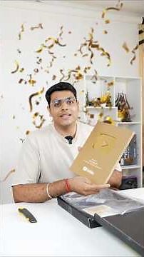 It's FINALLY Here 😭🤌🏻...Golden Play Button | Thank You For 1 Million Subscribers 🙏🏻