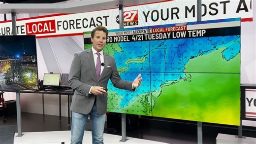 Meteorologist Eric Finkenbinder updates frost/freeze chances for next week | Haystack News