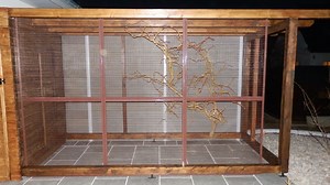 How to make an indoor aviary?