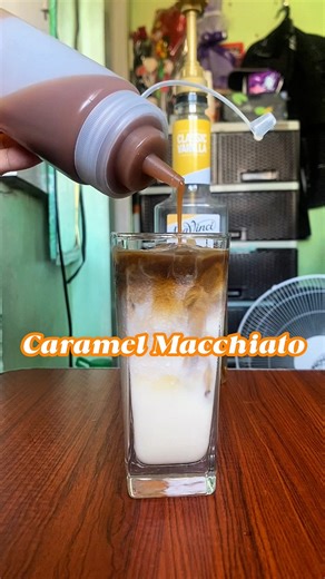 44K views · 560 reactions | Caramel Macchiato | 16oz ~ 25ml vanilla syrup, 200ml milk, 1 nescafe stick and ice | #baristangmangyanvlog #cafevlog #fyp #coffeetime #reels #icedcoffee #icedcoffeeaddict #icedcoffeeathome #icedcoffeerecipe #icedcoffeelover #caramelmacchiato #DaVinci #coffeeaddict #coffee #CoffeeTable #coffeelover @topfans | Baristang Mangyan Vlog | Facebook