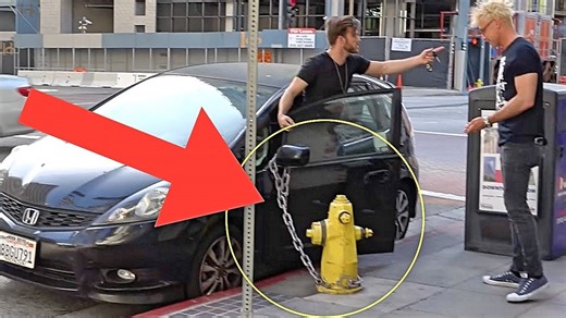 Best bad parking revenge pranks using street magic