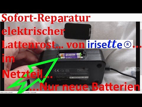 W_0375 = Immediate repair = defective Irisette motor slatted bed base