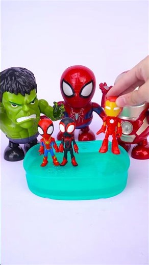 Satisfying with Unboxing Ultimate Fun Avengers Playset ASMR #asmr #satisfying #avengers