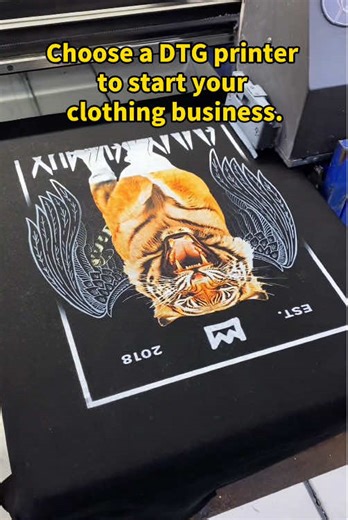 #dtg #dtgprinting #dtf #garments #dtgmachine