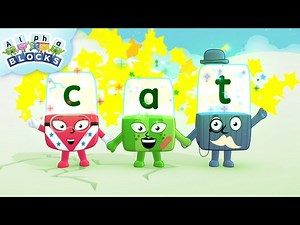 CVC Words | Learn to Read | @officialalphablocks - Videos For Kids