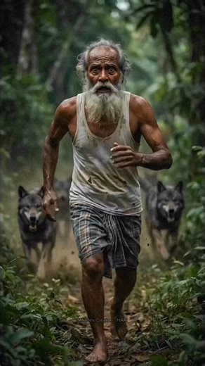 Can Grandpa Survive? Building a Secret Treehouse 🛠️ #ai #shorts