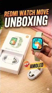 redmi watch move⌚️ unboxing😍✨️ #smartwatch #ytshorts #shorts #fashion🛒🛰✨️Best buy under 2k