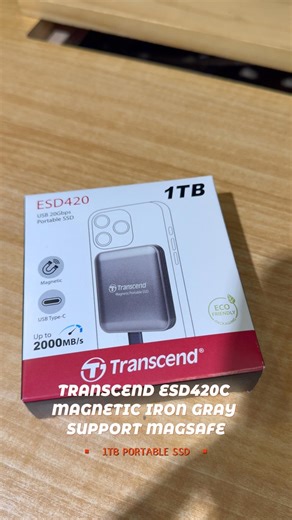 🔥 WOW BIG SALE MUST-HAVE! 🔥 TRANSCEND MAGNETIC PORTABLE SSD (MagSafe Support) 📅 25/12/2025 – 04/01/2026 Snap on. Back up fast. Perfect Christmas gift 🎄⚡ #pcimagesibu #pcimage #wbsdec2025 #wowbigsale #PCImageWarehouseSale #christmaspresent ✅ Magnetic attachment with MagSafe support ✅ High-speed portable SSD for fast transfers ✅ Ultra-slim & lightweight design ✅ USB-C connectivity ✅ Ideal for iPhone, iPad, Mac & PC ✅ Perfect for photos, videos & backups on the go | PC Image - Delta Mall, Sibu