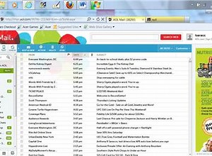 Most Unread Emails In An AOL Message Inbox