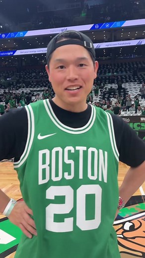 First NBA game ✅👨‍🍳 #NBAFinals #Celtics #Bayashi #NickDiGiovanni #NBAHighlights