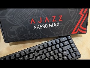 ajazz ak680 max unboxing | dose ajazz keyboard preform good ??