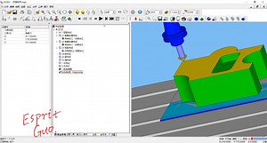 教你Esprit如何在平面上刻字