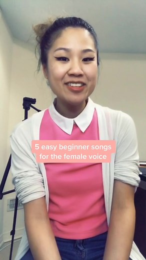 5 Easy Beginner Songs for the Female Voice