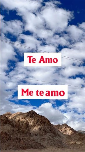 👉 Te Amo Meaning 😍 | Learn Spanish in 10 Seconds
