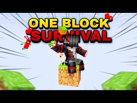 I Survived on ONE BLOCK in Minecraft 😱 | One Block Survival EP 1