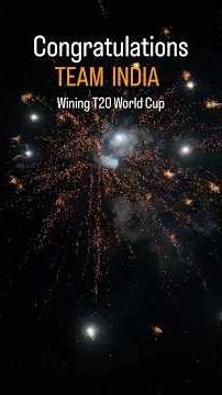 India Wins T20 World Cup 2026 | Historic Victory for Team India 🇮🇳🏆