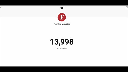 WE ARE NOW 14K STRONG! Frontline's YouTube channel just hit 14,000 subscribers: discover insightful interviews, detailed explainers, audio stories & so much more! SUBSCRIBE NOW! https://www.youtube.com/@frontline.magazine | Frontline