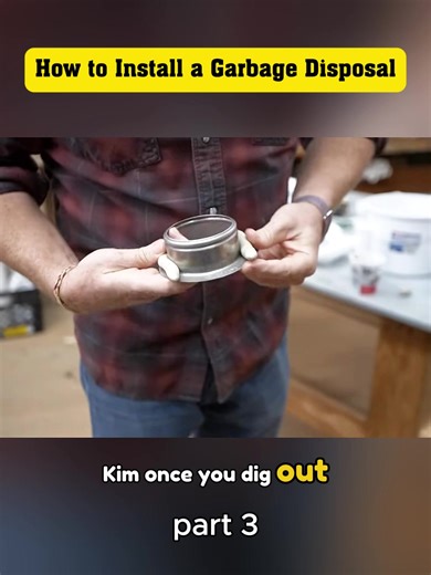 How to Install a Garbage Disposal - part 3 #usa #fyp #install #garbage #disposal