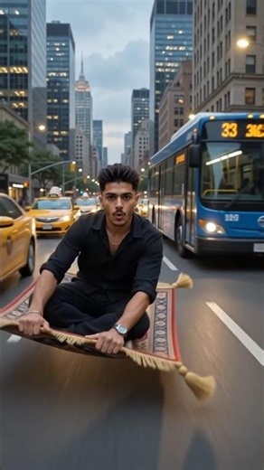 Make me fly on a magic carpet weaving through city traffic