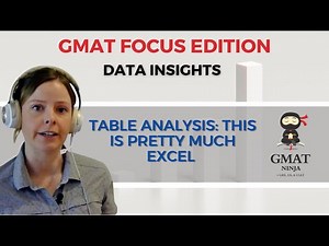 Data Insights Ep. 4: Table Analysis -- This is Pretty Much Excel