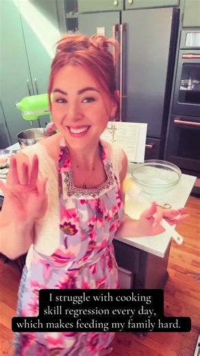 Several years ago, I noticed that suddenly both driving and cooking gave me massive anxiety. Skills I used to enjoy using weren’t accessible to me. Boiling water suddenly felt overwhelming to the point of tears. I learned in therapy that sometimes after traumatic experiences, we can experience something called skill regression. I haven’t found a cure, but what did help was letting go of perfection and using whimsy. Turning on music, pretending I was in a cottage kitchen, making the process feel 