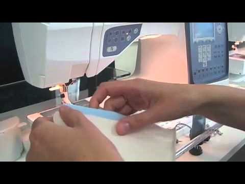 Demo on Husqvarna Viking 875Q Sewing Machine