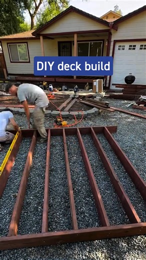 Family Handyman on Instagram: "Watch how @solidshadepatio puts together a DIY deck build! #deckbuild #backyardprojects #diyhome #outdoorliving #familyhandyman"