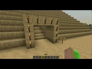 Minecraft Pyramide mit Fallen (Pyramid with traps)