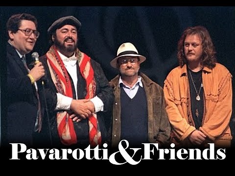 Pavarotti&Friends - Luciano Pavarotti & Lucio Dalla - Caruso [Lyric Video Italian/English]
