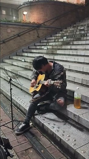 【阪神尼崎駅】エレファントカシマシ『今宵の月のように』 #大阪ヒロ #阪神尼崎駅 #guitar #路上ライブ