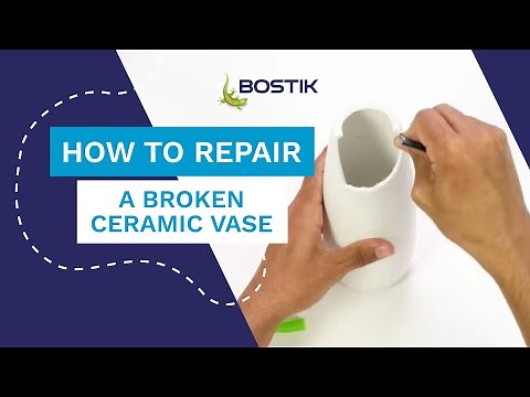 How to repair a broken ceramic vase with glue | Bostik UK