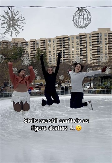 What skill can you still not do as a skater?? Skaters: Me💅 @Laine on ice⛸️🧚🏼‍♀️ Sophia Dayan ☺️ #figureskating #IceSkating #adultfigureskater #figureskater #queertiktok