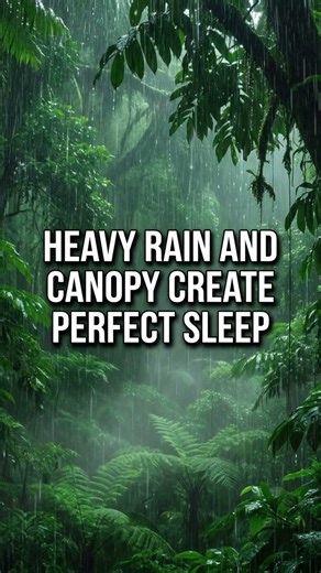 Forest Rain for Peaceful Sleep 🌧️🌲 12 Hours NO ADS #shorts