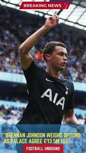 Brennan Johnson Weighs Options as Palace Agree £33 5m Fee