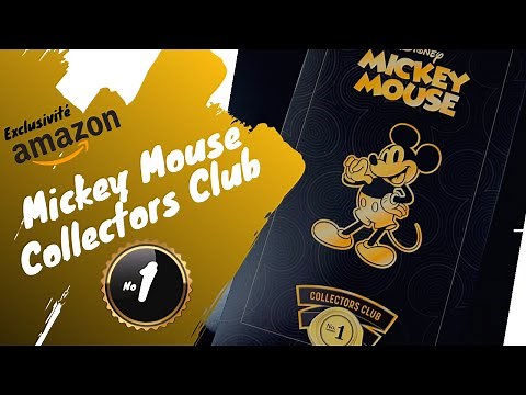 Mickey Mouse Collectors Club #1 - Amazon exclusive - UNBOXING