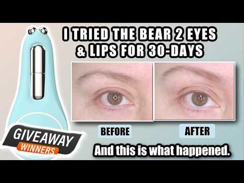 I TRIED FOREO BEAR 2 EYES & LIPS FOR 30-DAYS! This is what happened +GIVEAWAY WINNER ANNOUNCEMENT