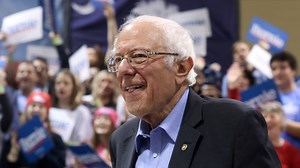 How old are 2020 US presidential candidates Bernie Sanders & Mike Bloomberg?