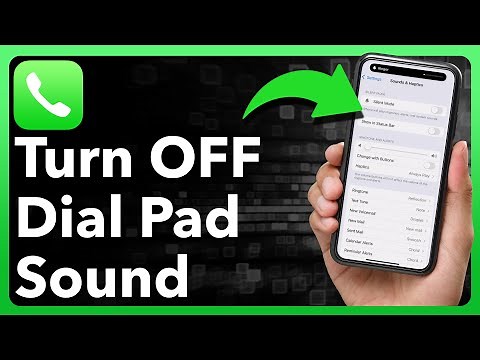 How To Turn Off Dial Pad Sound On iPhone