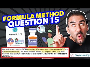 Walkthrough a Formula Method Practice Question - Question #15