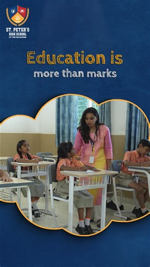 Choosing a school is about more than results 📊 Parents today look for care, values, and a space where children feel secure 🌿 At St. Peter’s, these elements guide everyday learning 📘✨ | St. Peter's High School, Bowenpally, Hyderabad