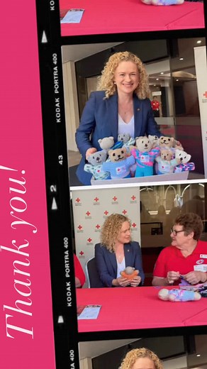 A big thank you to the @redcrossau volunteers who knit and crochet teddies for people in distress in hospitals, police stations and in natural disasters. It’s a small gesture that can bring comfort, especially to children facing trauma. | Amanda Stoker MP