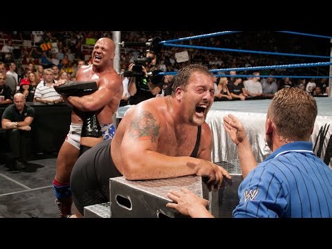 Kurt Angle vs The Big Show & The World’s Greatest Tag Team:WWE Smackdown July 17,2003 Part 2