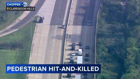Pedestrian struck, killed by vehicle on Route 83: Clarendon Hills police