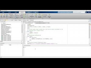 Forward Difference Table in MATLAB | M-file