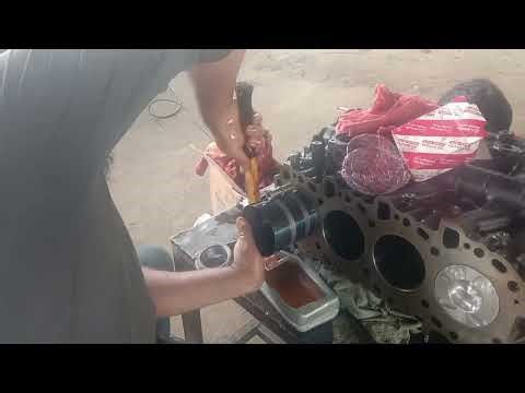 1KD 2KD diesel engine ftv Toyota hilux d4d full engine video FI Anamul