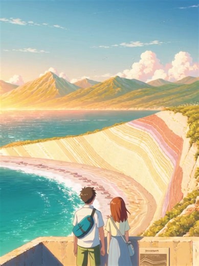 🏔🌍 スイス・テクトニック・アリーナ・サルドナ 👉 地球のヒミツがそのまま見える場所！！😳 🌍どんな場所？ アルプスの山の中にあるんですが… 👉 ただの山じゃない！！！ ⛰️ 山の中身（地層）がむき出し 📚 地球の歴史がそのまま見える 🔍 学者が研究しまくる場所 👉 いわば 「地球の中をのぞける天然展示室」✨ 🪨一番すごいポイント 👉 地層が逆になってる！？😳💥 普通は👇 下 → 古い地層 上 → 新しい地層 でもここは… 👉 上に古い岩、下に新しい岩😱 💥なぜこうなった？ 🌍 大陸同士がぶつかる ⛰️ 地面が押し上げられる 🪨 古い地層が上に乗っかる 👉 これを 「プレートの衝突」＝地球の動きっていう！ 📍有名スポット 🏔 ガルス衝上断層（ここが核心！） 👉 地層がズレてる境目 くっきり線が見える👀 「ここで地層が入れ替わった！」ってわかる 👉 教科書に出るレベル📖✨ 🧠どれくらいすごいの？ 👉 世界の地学者が注目 🌍 地球の仕組みを証明した場所 📚 学校の教材にもなる 🔬 研究の聖地 👉 つまり 「地球の動きの証拠」そ