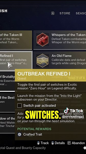 outbreak perfected catalyst week one guide! #destiny2 #destiny2intothelight #destiny #destiny2thefinalshape #destiny2news #destiny2season23 #destiny2lightfall #destiny2finalshape