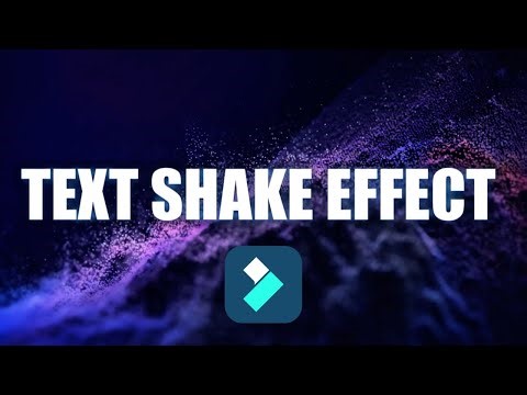 Text Shake Effect in Filmora